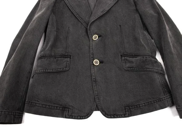 tricot COMME des GARCONS Denim 2B Jacket K-153577_010