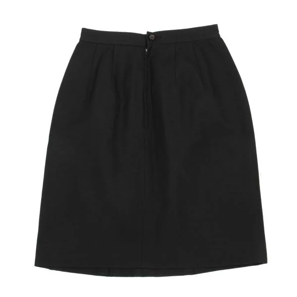 COMME des GARCONS Wool Front Panel Design Skirt K-153582_008
