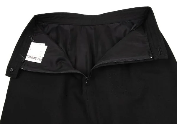 COMME des GARCONS Wool Front Panel Design Skirt K-153582_010