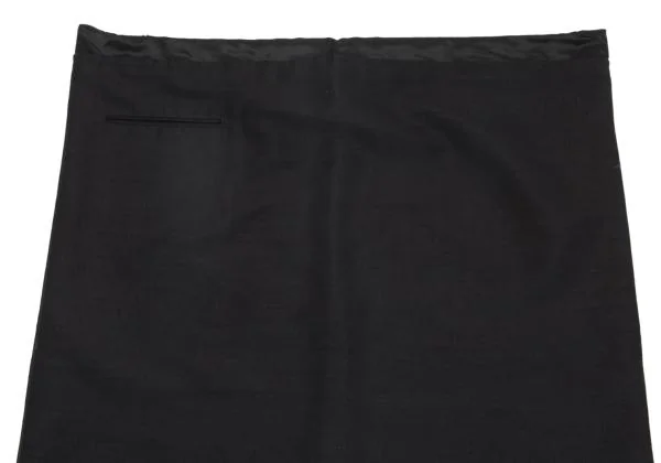 Yohji Yamamoto FEMME Silk Switching Mohair Cotton Skirt K-153612_010