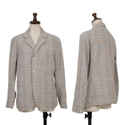 45rpm 45R umii908 Cotton Check Seersucker 3B Jacket