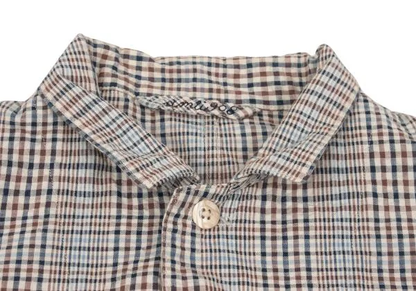 45rpm 45R umii908 Cotton Check Seersucker 3B Jacket K-153614_006