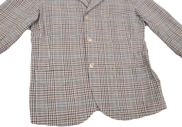 45rpm 45R umii908 Cotton Check Seersucker 3B Jacket K-153614_011
