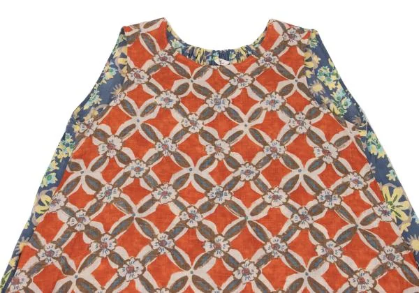 45rpm 45R Cotton Floral Sleeveless Dress K-153623_003