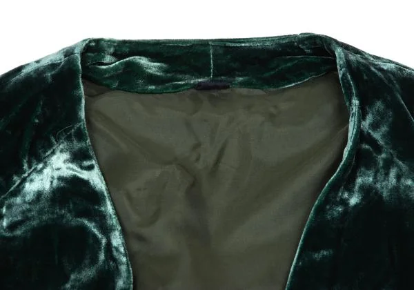 45rpm 45R Rayon Silk Velour Collarless Jacket K-153625_004
