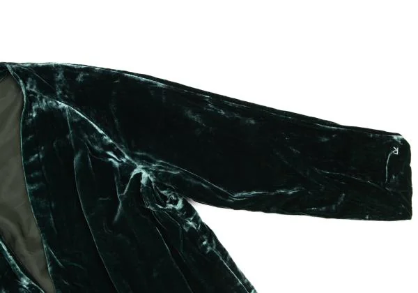 45rpm 45R Rayon Silk Velour Collarless Jacket K-153625_005