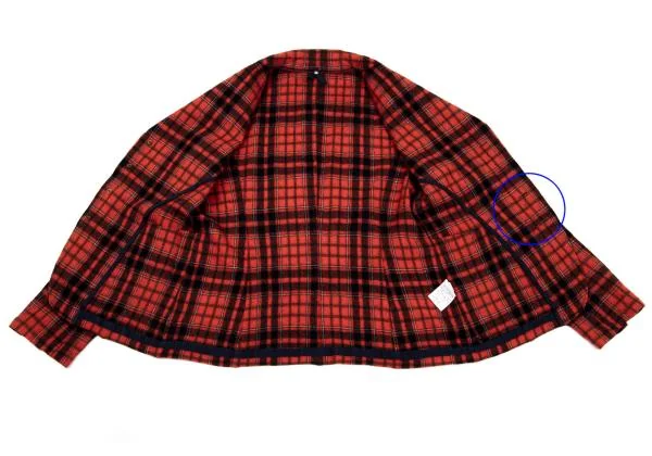 45rpm 45R Wool Checker Jacket K-153627_013