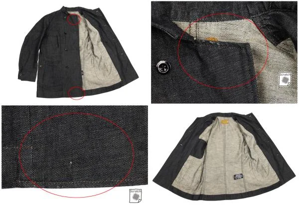 45rpm 45R Double Button Denim Jacket K-153629_014