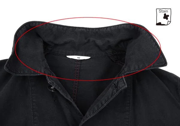 45rpm 45R Cotton Stainless Steel Collar Coat K-153631_007