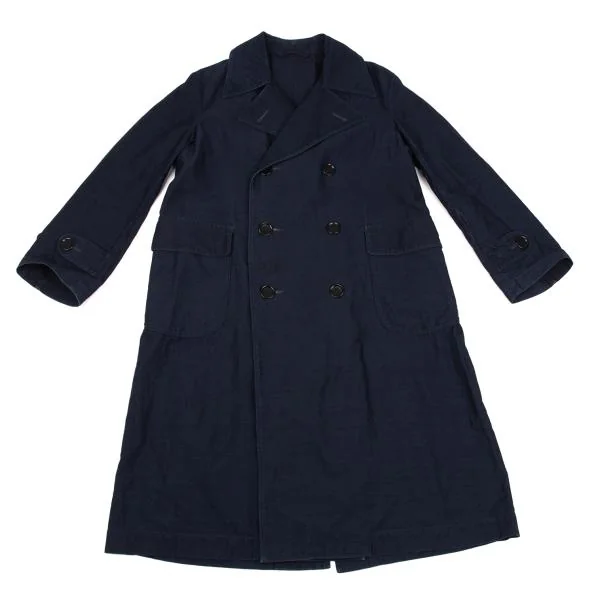 45rpm 45R Indigo Dyeing Double-breasted Coat K-153632_002