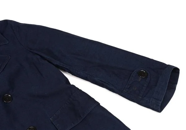 45rpm 45R Indigo Dyeing Double-breasted Coat K-153632_006