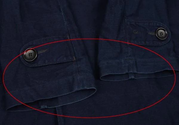 45rpm 45R Indigo Dyeing Double-breasted Coat K-153632_008