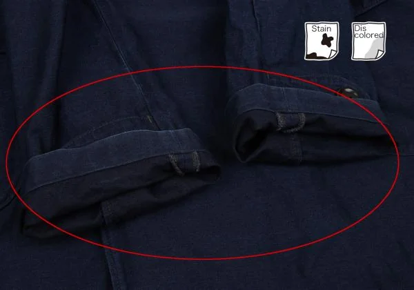 45rpm 45R Indigo Dyeing Double-breasted Coat K-153632_009