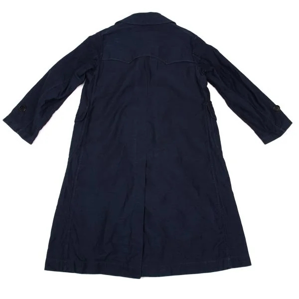 45rpm 45R Indigo Dyeing Double-breasted Coat K-153632_014