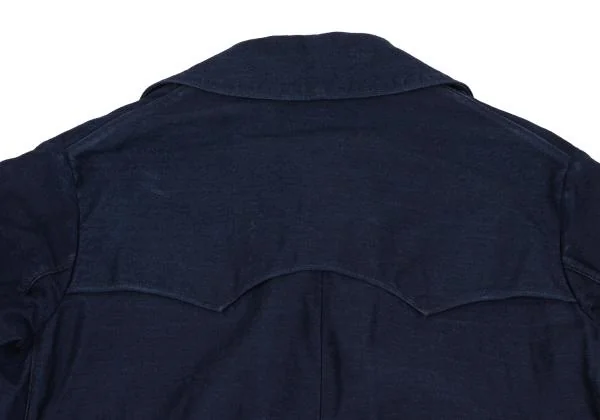 45rpm 45R Indigo Dyeing Double-breasted Coat K-153632_015