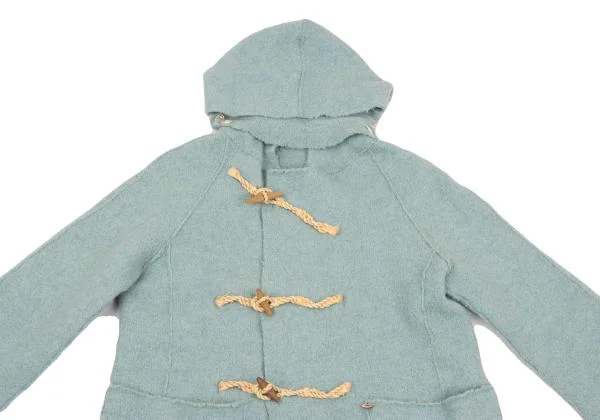 45rpm 45R Wool Alpaca Fulling Knit Duffle Coat K-153633_003