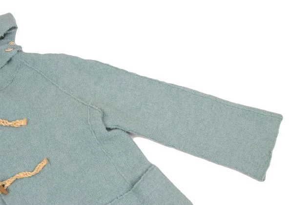45rpm 45R Wool Alpaca Fulling Knit Duffle Coat K-153633_011