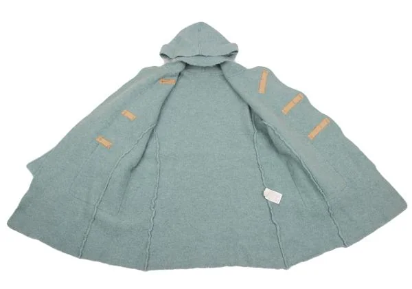 45rpm 45R Wool Alpaca Fulling Knit Duffle Coat K-153633_016