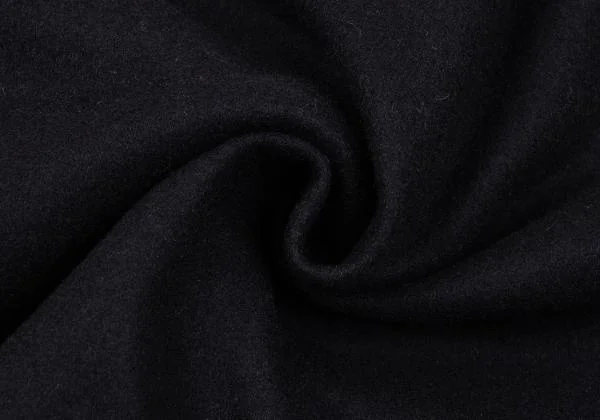 ジルサンダーJIL SANDER ウール断ち切りデザインシャツ 紺36 K-153636_010