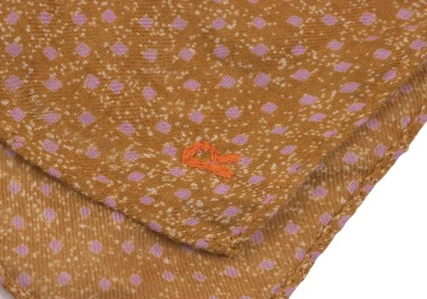 45rpm 45R Knit Switching Dot Stole K-153639_008