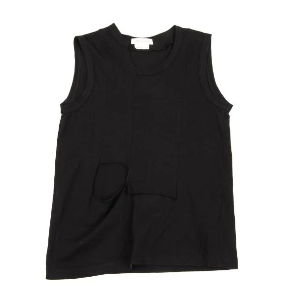 COMME des GARCONS Cotton Cutting Design Tank Top K-153646_002