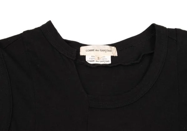 COMME des GARCONS Cotton Cutting Design Tank Top K-153646_005