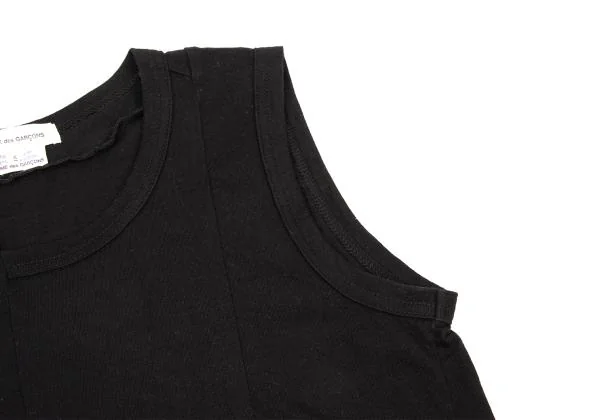 COMME des GARCONS Cotton Cutting Design Tank Top K-153646_007