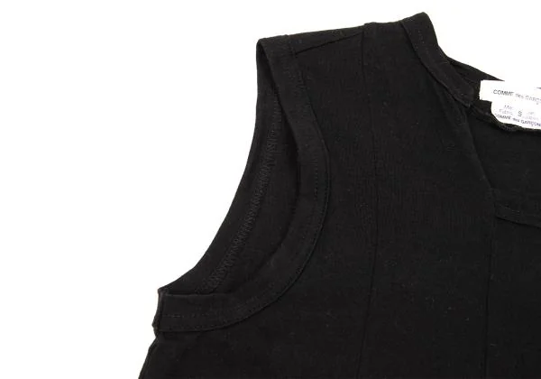 COMME des GARCONS Cotton Cutting Design Tank Top K-153646_009