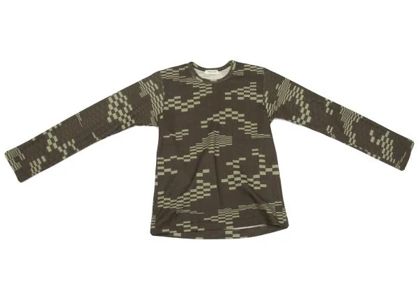 COMME des GARCONS Block Printed T Shirt K-153647_002