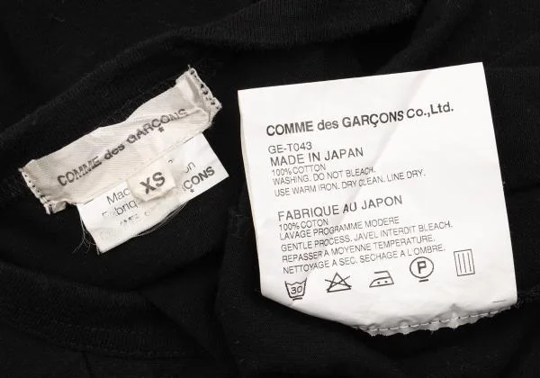COMME des GARCONS Cotton Long Sleeve T-shirt K-153651_012