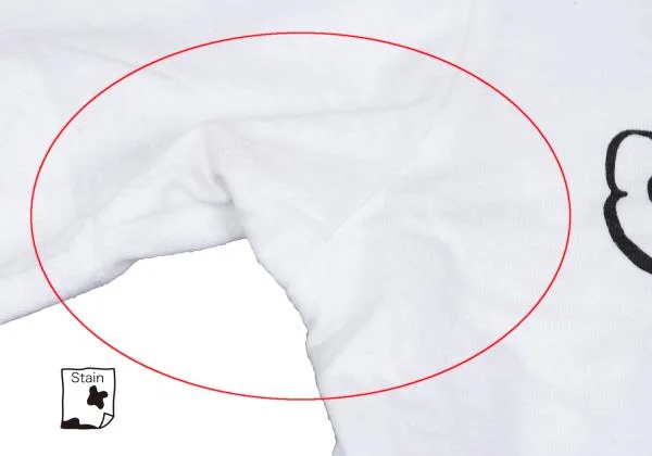 コムコム コムデギャルソンCOMME des GARCONS グラフィックプリントTシャツ オフXS K-153691_003