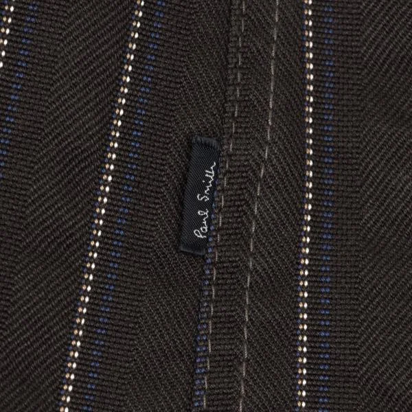 ポールスミスジーンズPaul Smith JEANS バード刺繍ライニングストライプジャケット 焦げ茶他M K-153723_017