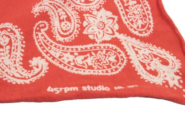 45rpm 45R Paisley Printed Bandana K-153728_005