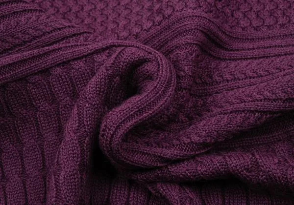 KENZO Composition Switching Turtleneck Knit Sweater K-153733_010
