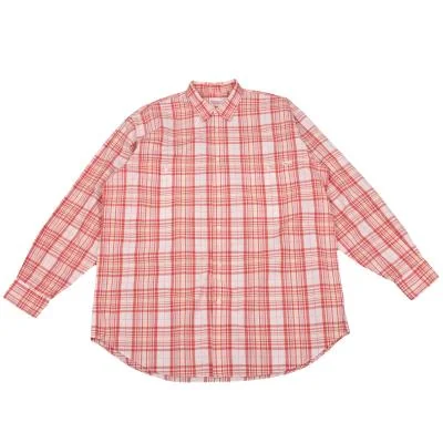 Papas Cotton Check Long Sleeve Shirt