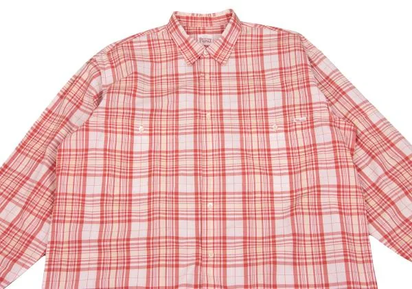 Papas Cotton Check Long Sleeve Shirt K-153735_002