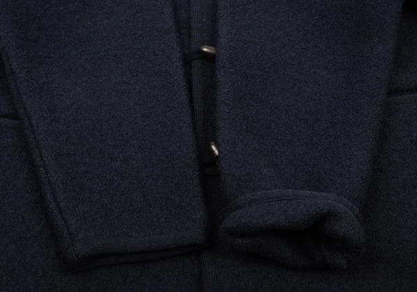 Mademoiselle NON NON Compression Wool Toggle Button Half Coat K-153736_008