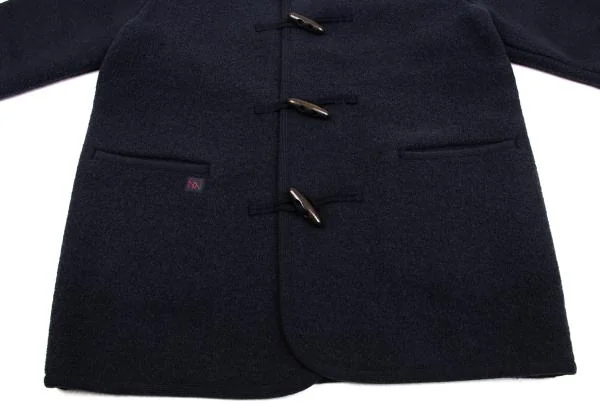 Mademoiselle NON NON Compression Wool Toggle Button Half Coat K-153736_009