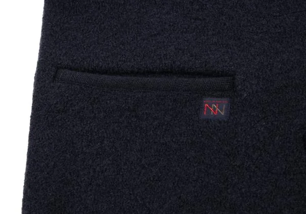 Mademoiselle NON NON Compression Wool Toggle Button Half Coat K-153736_010