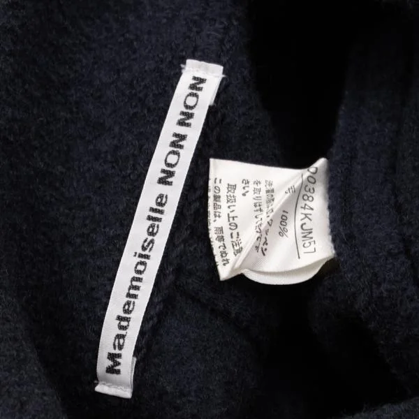 Mademoiselle NON NON Compression Wool Toggle Button Half Coat K-153736_015