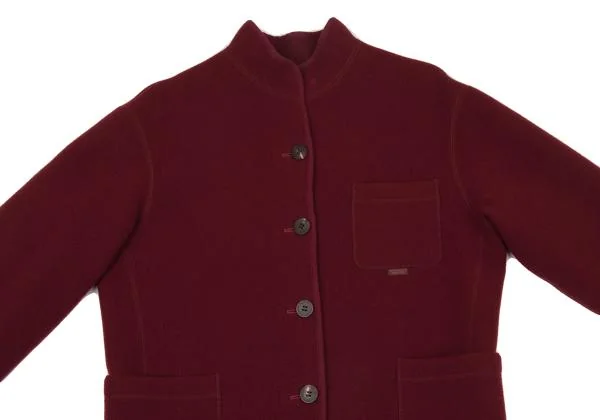 Mademoiselle NON NON Wool Stand Collar Jacket K-153737_003