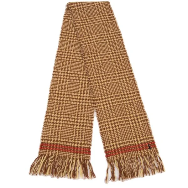 45rpm 45R Houndstooth Fringe Scarf K-153739_002