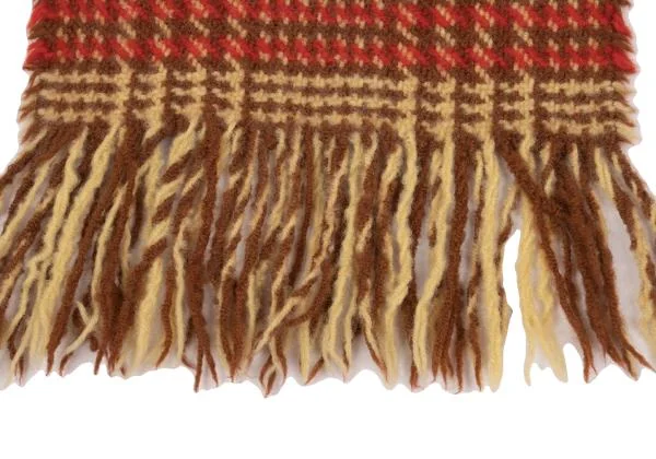 45rpm 45R Houndstooth Fringe Scarf K-153739_004