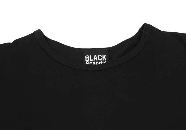 ブラックスキャンダル ヨウジヤマモトBLACK Scandal Yohji Yamamoto 我が子はバックプリントTシャツ 黒ベージュ3 K-153745_005