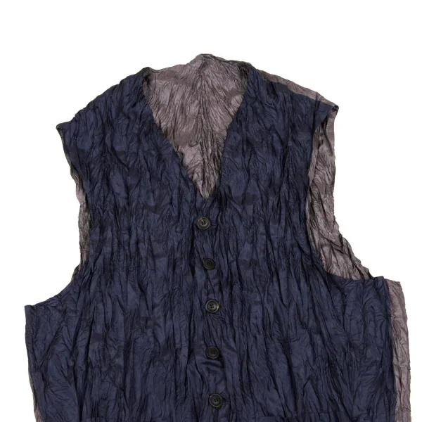 Unbranded Wrinkled Reversible Vest K-153751_002