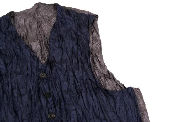 Unbranded Wrinkled Reversible Vest K-153751_005