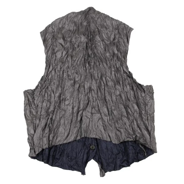 Unbranded Wrinkled Reversible Vest K-153751_011