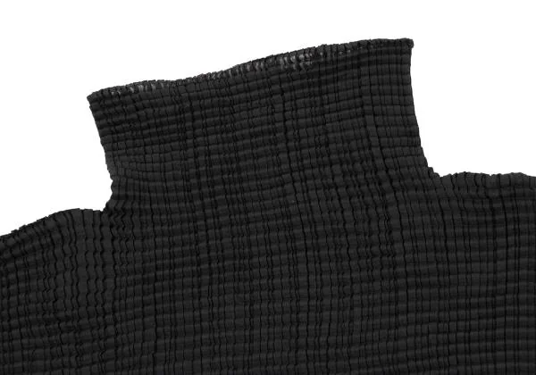 ISSEY MIYAKE Stretch Pleated Turtleneck T Shirt K-153753_004