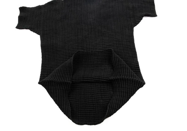 ISSEY MIYAKE Stretch Pleated Turtleneck T Shirt K-153753_007