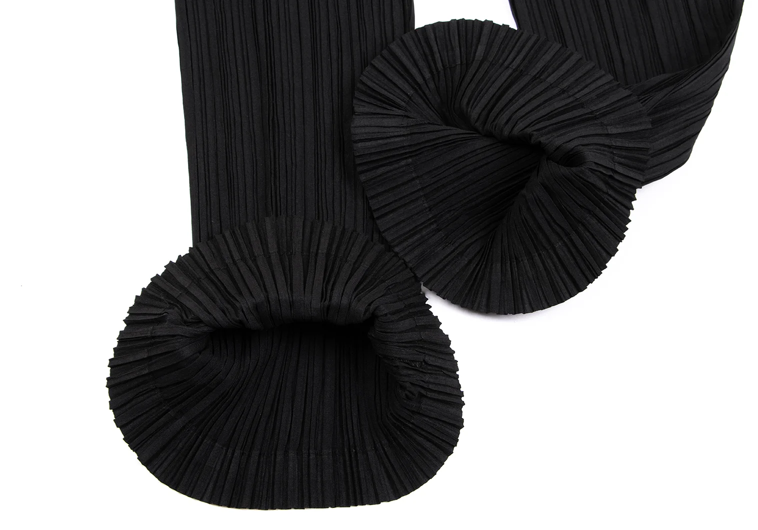 プリーツプリーズ　ブラック パンツ Mサイズ　ジャンク PLEATS PLEASE ISSEY MIYAKE - 極美品 プリーツプリーズ